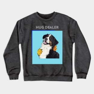 Hug Dealer (Border Collie) Crewneck Sweatshirt